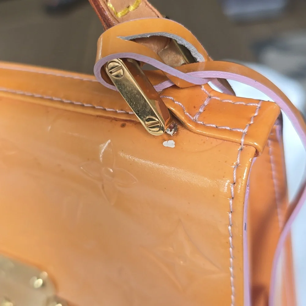 Louis Vuitton Tangerine Embossed Crossbody Bag - Picture 5 of 14